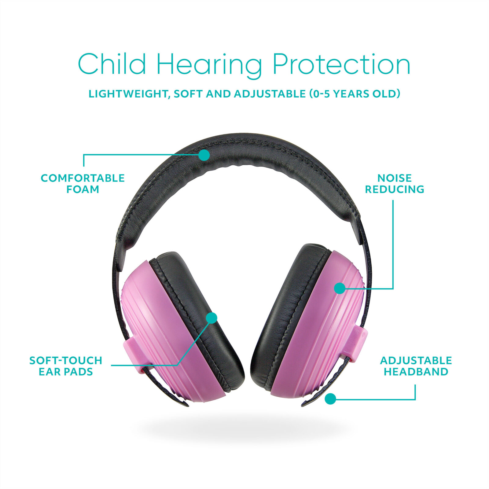 Cascos anti-ruido para bebés - 23 dB - HOPTOYS